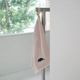 Lucky sleeping cat, mini towel