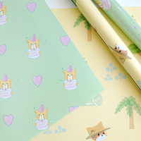 Poundcat Patterned Paper 2 Types