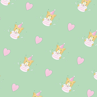 Poundcat Patterned Paper 2 Types