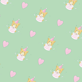 Poundcat Patterned Paper 2 Types