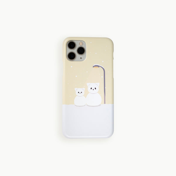 Snowcat phone case